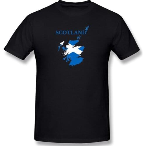 Man Scotland Flag Map Europe,Country, National, Flags home Novelty Graphic Tshirt