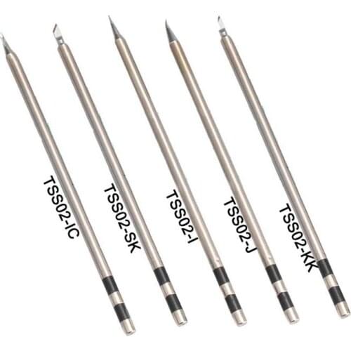 5pcs/Lot Original Soldering Iron Kit Solder Tips For QUICK TS1200 Rework Station Electric Iron