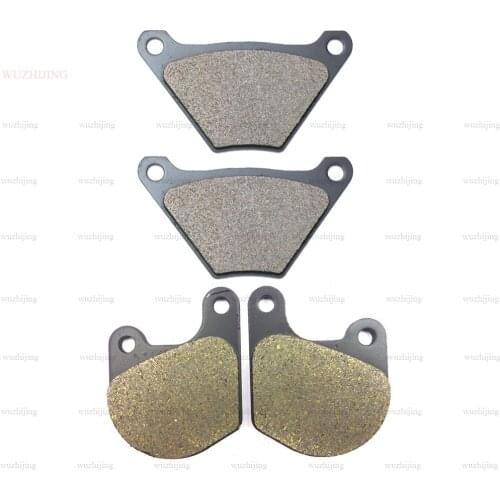 Brake Pads set fit Harley 1200 FX (78-79) FXE FXS (78-80) 1340 FXB 80 Sturgis (80-82) FXR FXE 80 (78-81) FXEF Fat Bob (79-83)