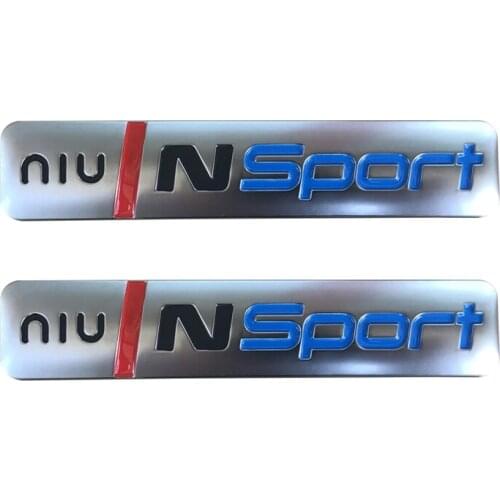 Logo Card Sticker Nameplate Apply For Niu N U M Series