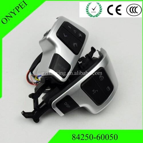 Steering Pad Switch 84250-60050 For Toyota Land Cruiser 200 UZJ200 VDJ200 URJ202 84250 60050 8425060050