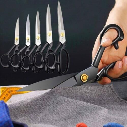 Professional Sewing Scissors Tailors Scissors For Fabric Needlework Cutting Scissors Dressmaker Shears Stainless Steel Scissors