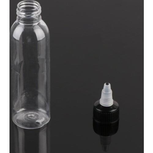 Drop Ship&Wholesale 120ml Twist Cap Empty Plastic Tattoo Ink Pigment Bottle Supply Oct.14