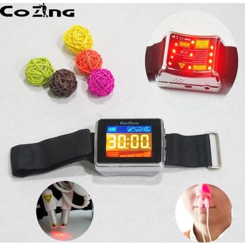High Tech 650nm Laser Therapy Watch Type Treatment Cardiovascular and Cerebrovascular Acupoint
