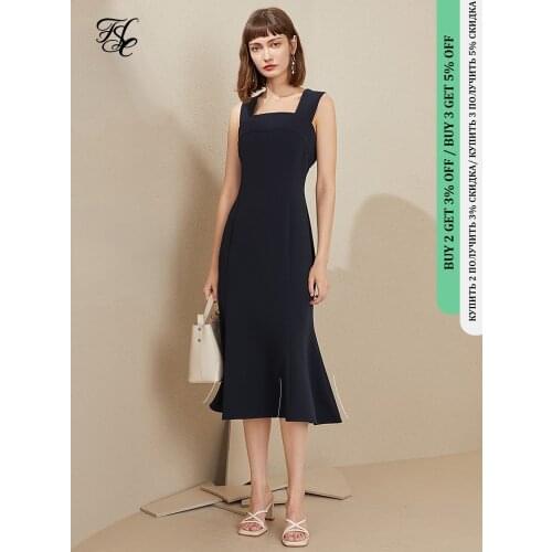 FANSILANEN Office Lady Elegant Slim Long Black Dress Blacdress Women Sleeveless White Dress 2021 Summer New Pleated Sexy Dress