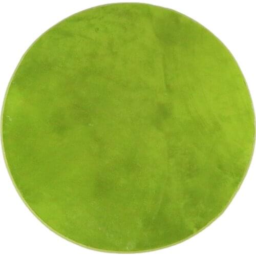 1M/1.2M Soft Coral Fleece Kids Playhouse Tent Carpet Rug Pad Bedroom Cushion Mat Floor Game Activity Toy