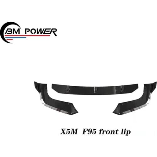 Car Automotive Body Part For F95 X5m Bumper Car Accessories Splitter Spoiler Lips Spoiler Lip Protector
