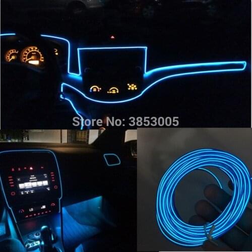 Auto sticker car LED decorative strip stickers for citroen c5 hyundai i30 passat b6 volvo jaguar vw touran audi tt Accessories