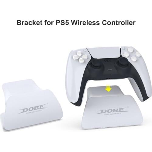 ALLOYSEED Wireless Game Controller Desktop Stand Holder for SONY PlayStation 5 PS5 Gamepad Display Rack Bracket