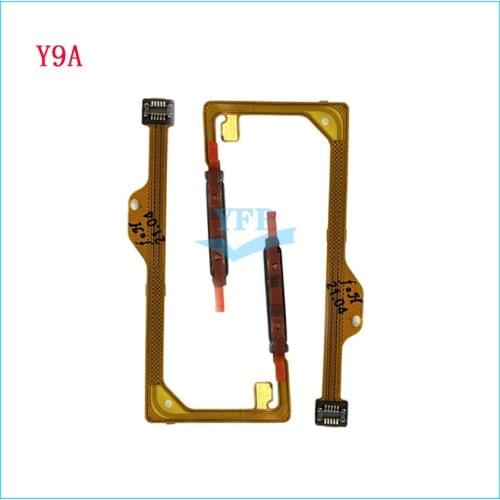 For Huawei Y9A Home Button Fingerprint Menu Return Key Sensor Flex Cable Ribbon Replacement Parts Y9A Fingerprint Flex