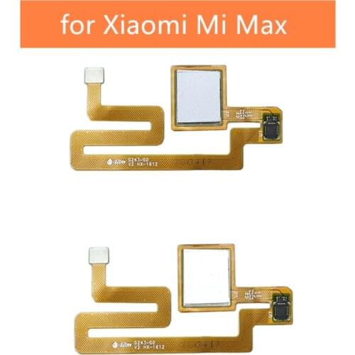 For Xiaomi Mi Max Fingerprint Flex Cable Touch ID Sensor Return Key Menu Button Flex Cable Replacement Repair Parts For Mi Max
