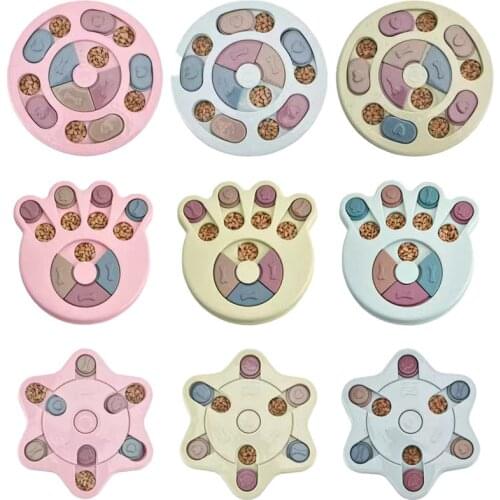 Dog Puzzle Toys Increase IQ Interactive Slow Dispensing Feeding Pet Dog Training Games Feeder For Small Medium Dog Puppy