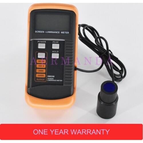 Screen Brightness Meter luminance meter 0.01-39990cd/m2 SM208 Mini light probe
