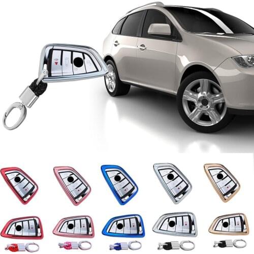 Soft TPU Car Key Case Key Cover Key Shell Protector For BMW X5 F15 X6 F16 G30 7 Series G11 X1 F48 F39 Accessories Car Styling
