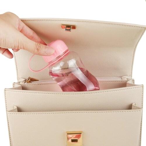 200/300ml Mini Bottle Fruit Juice Tea Milk Drinking Tool Portable Sports Camping Cycling Plastic Clear My Water Bottles