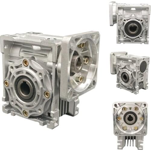 Reduction gear reducer worm gear and worm reducer transmission stepping servo motor NMRV063