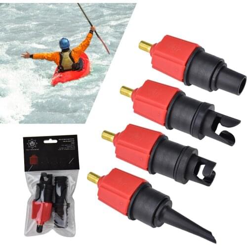 Sup Standup Paddle Board Valve Adapter Canoe Kayak Pump Air Valve Vehicle Inflation Air Compressor Adaptor Accessory