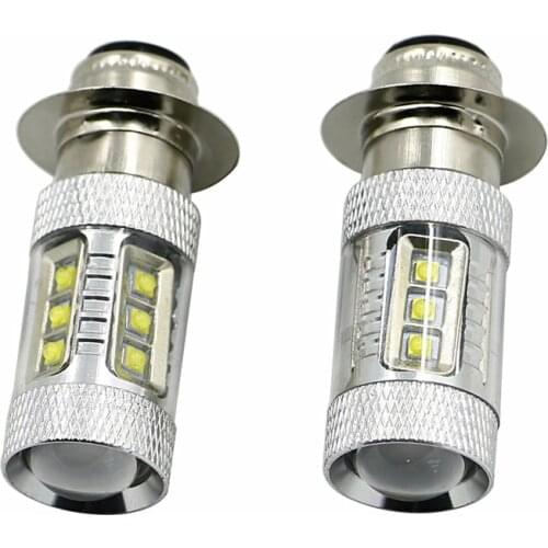 Super White 80 Watts LED Headlights Bulbs For Honda Fourtrax TRX 300 1988- 2000 Foreman 450 FourTrax 300 Sportrax 400 TRX400X
