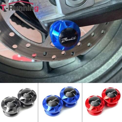 Swingarm Spools Slider For SUZUKI Bandit 1250 250 400 600 600S 650 GSF650 bandit 1200 BANDIT250 SV650 M8 Motorcycle Stand Screw