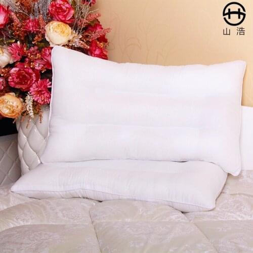 Shanhao thin pillow low pillow adult flat neck pillow household single low pillow core cervical spine child pillow core
