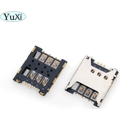 YuXi For Nokia Lumia 535 N535 Sim Card Reader Holder Tray Slot Socket