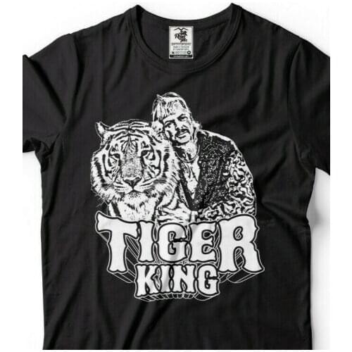 Tiger King Funny Free Joe Exotic Sketch Retro 80S T-Shirt Wynnewood Exotic Park