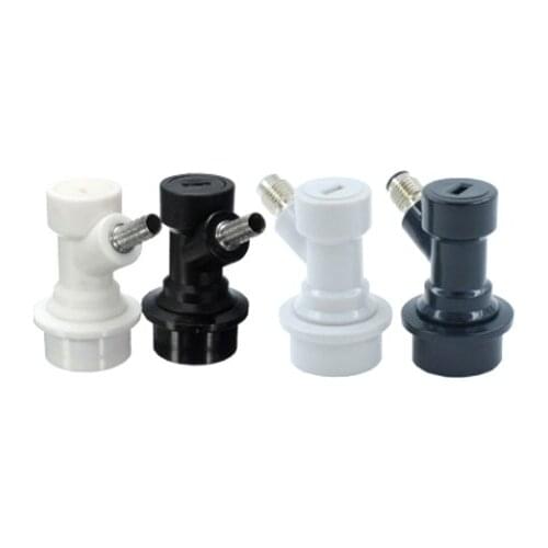 1/4'' Homebrew Beer Keg Connector Dispenser Ball Lock Keg Disconnect Liquid / Gas Connectors Threaded Mouth/Pagoda Mouth