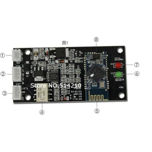 4.2 bluetooth receiver CSR64215 bluetooth module nondestructive APT - X wireless bluetooth audio receiver board