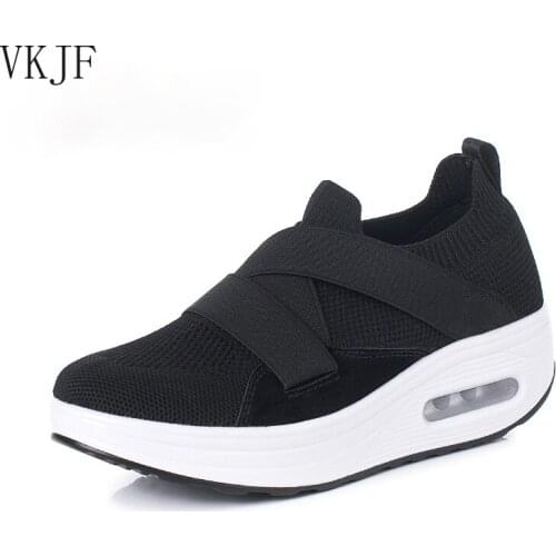5 CM Toning Slip on Shoes Lady Lose Weight Air Sneakers Women Body Shaping Fitness Slimming Sports Shoes for Female