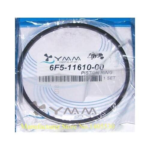 Free shipping marine outboard motor part piston ring for Yamaha old model 2 stroke 40HP boat engine accessories 6F5-11610-00
