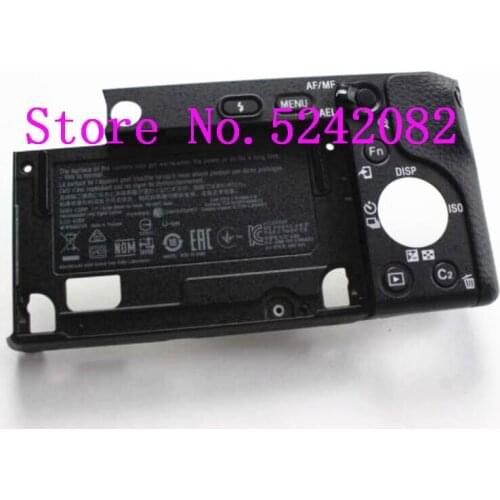 Original For Sony ILCE-6000 A6000 Black Back Cover Rear Shell Case Assy Repair Parts