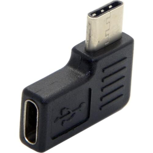 CY 90 Degree Right Angled USB 3.1 Type C Male To Female USBC Converter Adapter Drop shipping