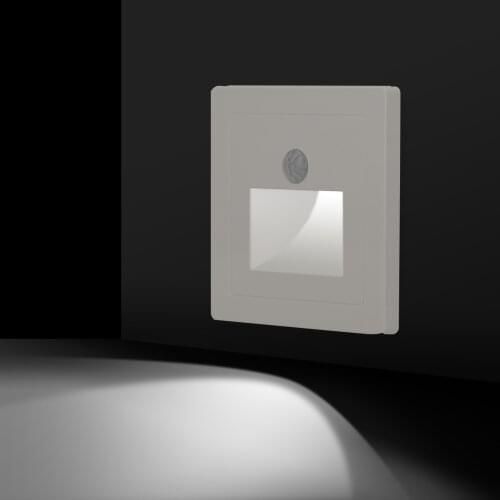 Motion Sensor Step Light Wired Indoor Motion Activated Footlight LED Stair Light Auto Control Lamp Deck Light LED Wall Lights