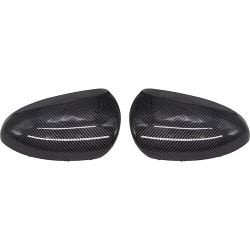 Ford Chevrolet Cruze 2009-2013 Car Carbon Fiber Pattern Rear View Mirror Cover 1 pair