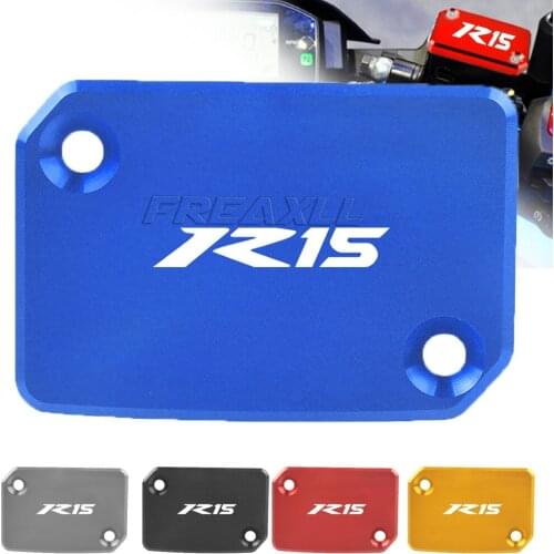 YZF R15 V3 2017-2020 Motorcycle Front Brake Fluid Cap Cover Master Cylinder Fluid Pump Tank For YAMAHA YZF-R15 YZFR15 2018 2019