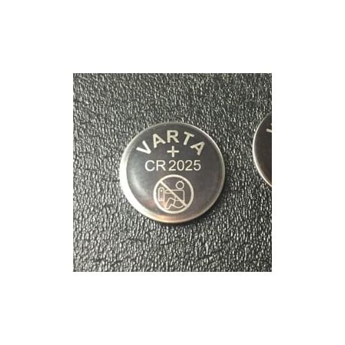 FOR CR2025 CR 2025 3V Lithium Button Cell Battery Replace for Varta CR2025 Mercedes-Benz BMW Auto Car Key Remote Battery