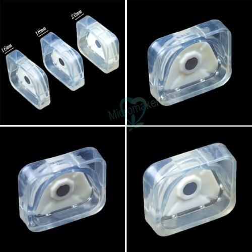 Dental Lab Magnetic Silicone Plaster Model Former Base Molds Full Arch Former Dental Tool 3 Types