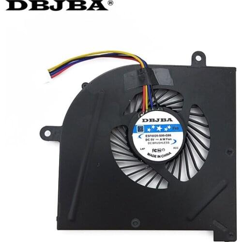 New CPU Fan FOR MSI GS73VR GS63 GS63VR GS73 MS-16K2 MS-17B CPU FAN BS5005HS-U2L (4 wires)