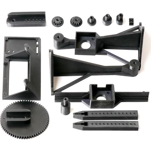 KS DIY 3d scanner PLA printed plastic parts