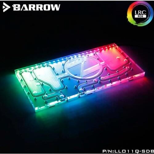 Barrow waterway plate for LIAN LI O11 case 5V water cooler Building water channel integrated board,Discontinued, The last one
