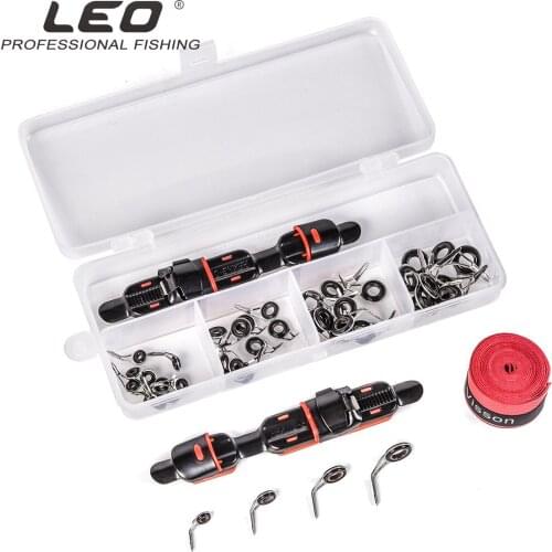 2017 New Arrival LEO Fishing accessories tools Refitting sea pole accessories box with Fishing deck sweatband guide ring