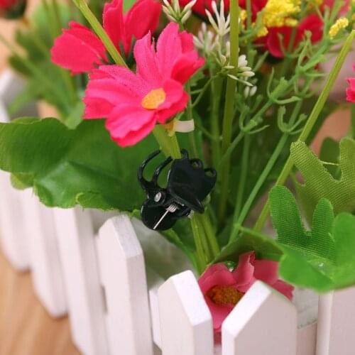 Plant Support Clips 100 PCS Garden Clips Flower Orchid Stem Clips for Vine Support