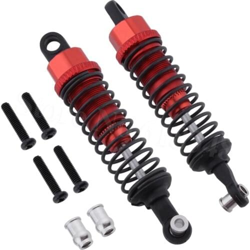 2Pcs 71mm Aluminum Alloy Shock Absorber Damper For RC Car 1/18 Revel 24540 Scorch Hobbico Dromida BX/MT/SC4.18 Truck Monster