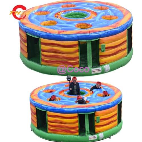 Free ship to door! Inflatable Interactive Sport Games Durable Commercial Inflatable Whack-a-Mole Game for kids and Adults