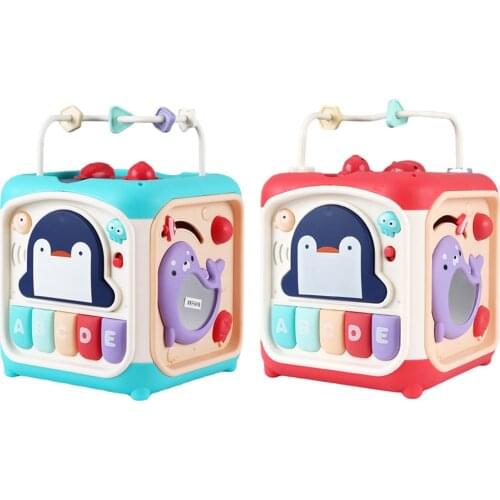 Babies Music Toys Box Shape Early Education Intellectual Cognitive Training
