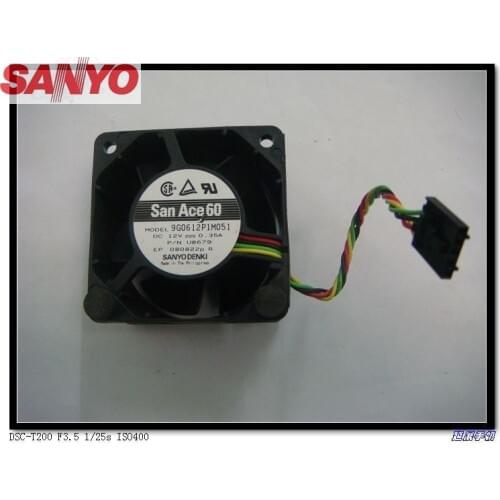 For Sanyo 9G0612P1M051 6038 12V 0.35A for SX280 SX620 SX745 SX755 U8679 Server Inverter PC Case Cooling Fan