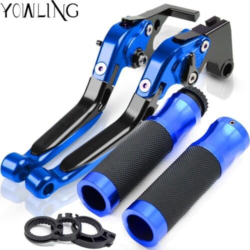 For Suzuki Katana GSX600F GSX750F 1989-2007 2000 2001 2002 2003 Motorcycle Adjustable Foldable Brake Clutch Lever Handle Grips