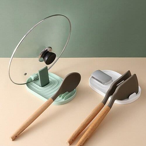 Kitchen Spoon Rest Rack Kitchen Utensil Organizer For Fork Spatula Rack Holder Tableware Storage Rack For Spoon Pot Lid Holder