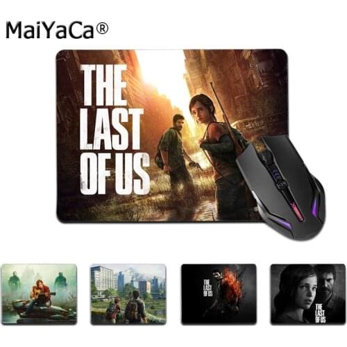 MaiYaCa Top Quality THE LAST OF US Gamer Speed Mice Retail Small Rubber Mousepad Top Selling Wholesale Gaming Pad mouse