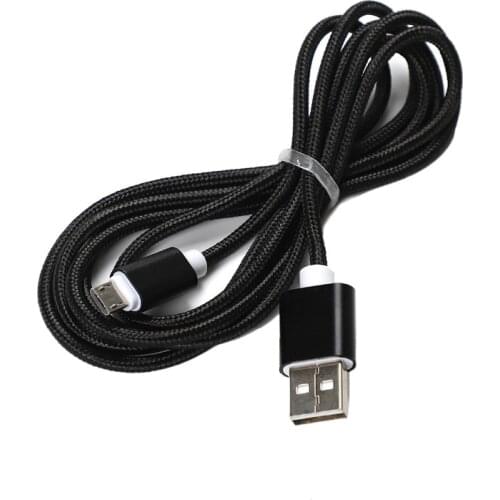 Mini Micro Braided USB Cable Durable Data Line 1.5 Meter Cable For Keyboard Keypad